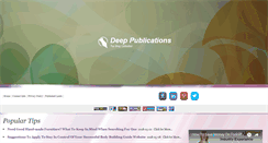 Desktop Screenshot of deephappylife.com