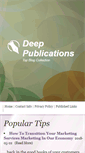 Mobile Screenshot of deephappylife.com